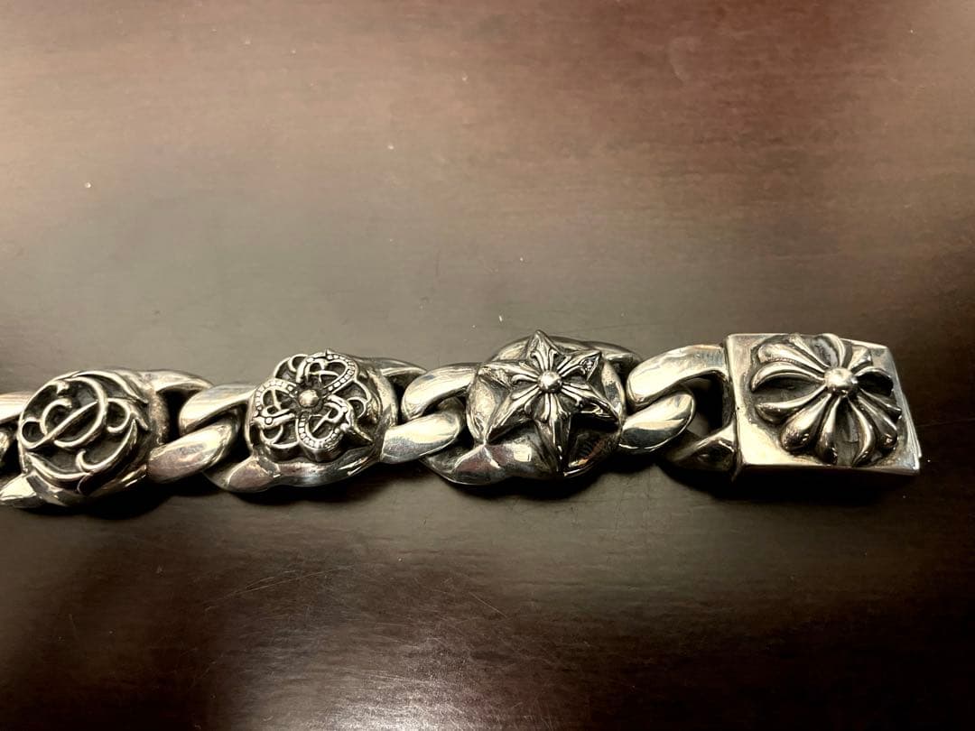 ぼ*う様 CHROME HEARTS クロムハーツ マルチリンク ブレス 6リン