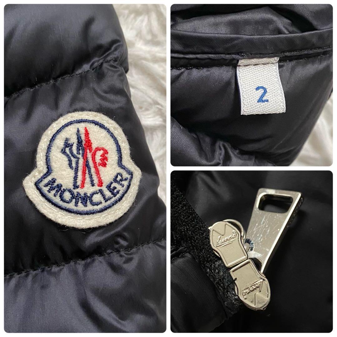 未使用品■モンクレール　LANS　ランス　軽量ダウンジャケット　ロゴワッペン　2