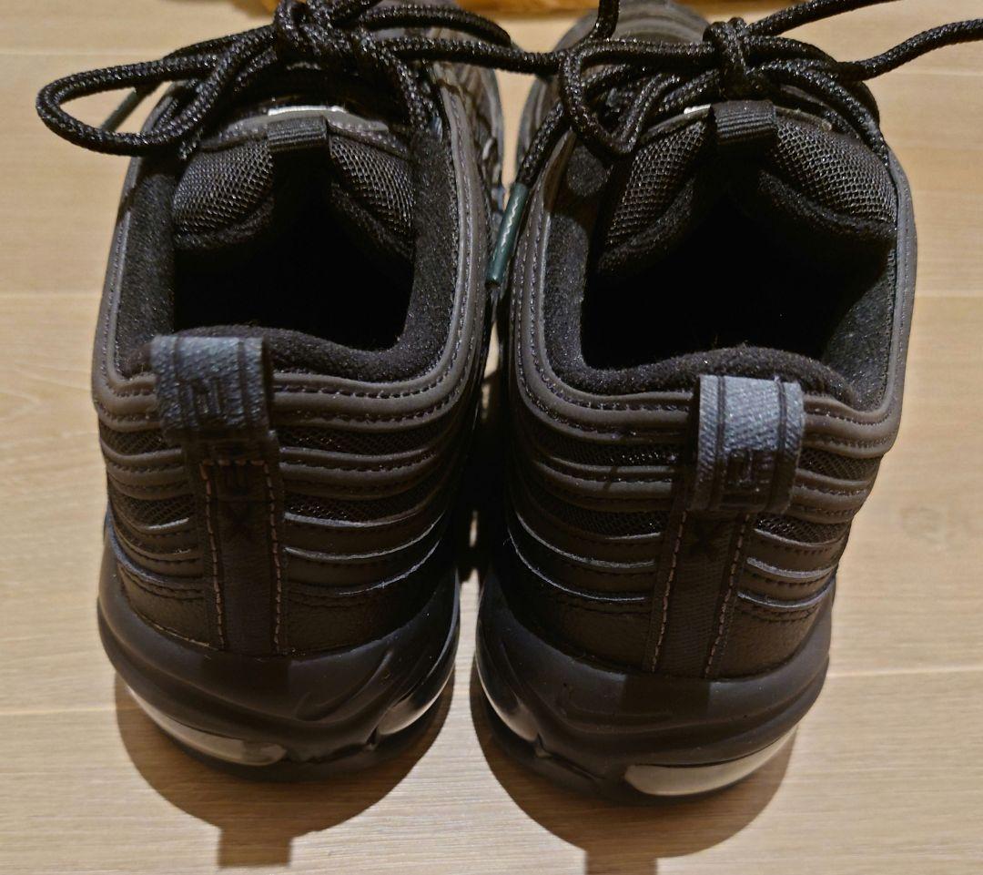 ナイキ エアマックス97 ブラック ホワイト アンスラサイト 25cm 黒