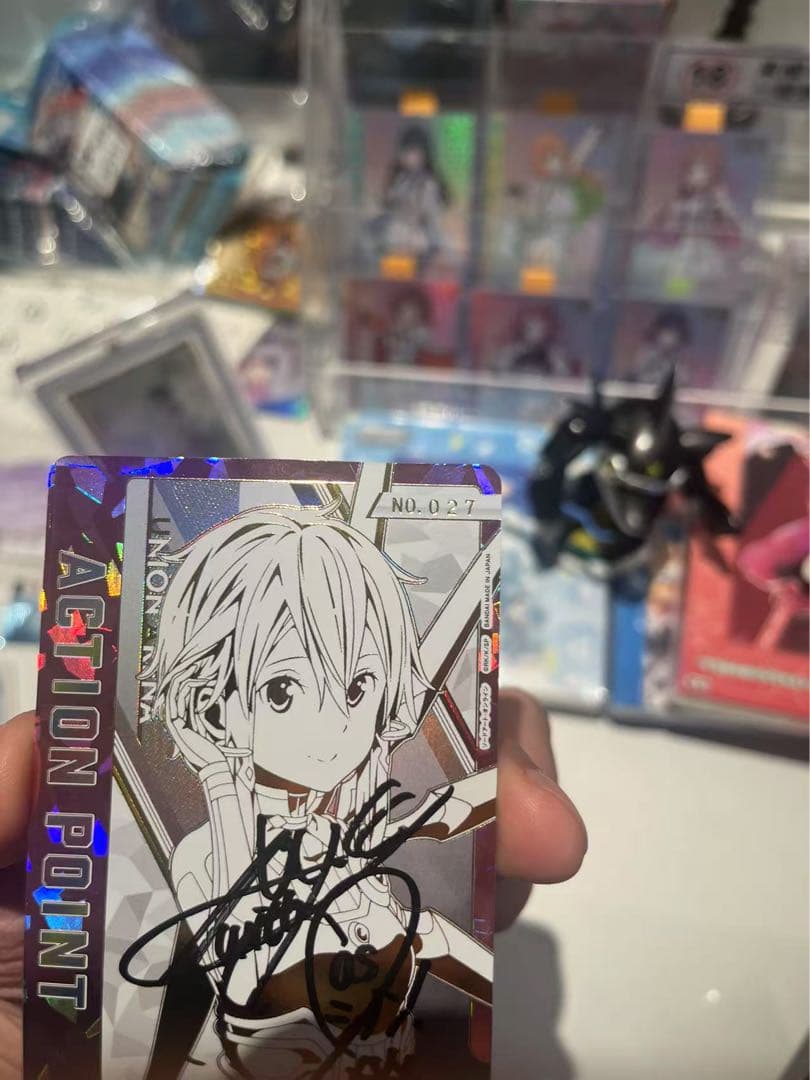 シノン 直筆サイン ユニオンアリーナ EX08BT/SAO-2-AP03★