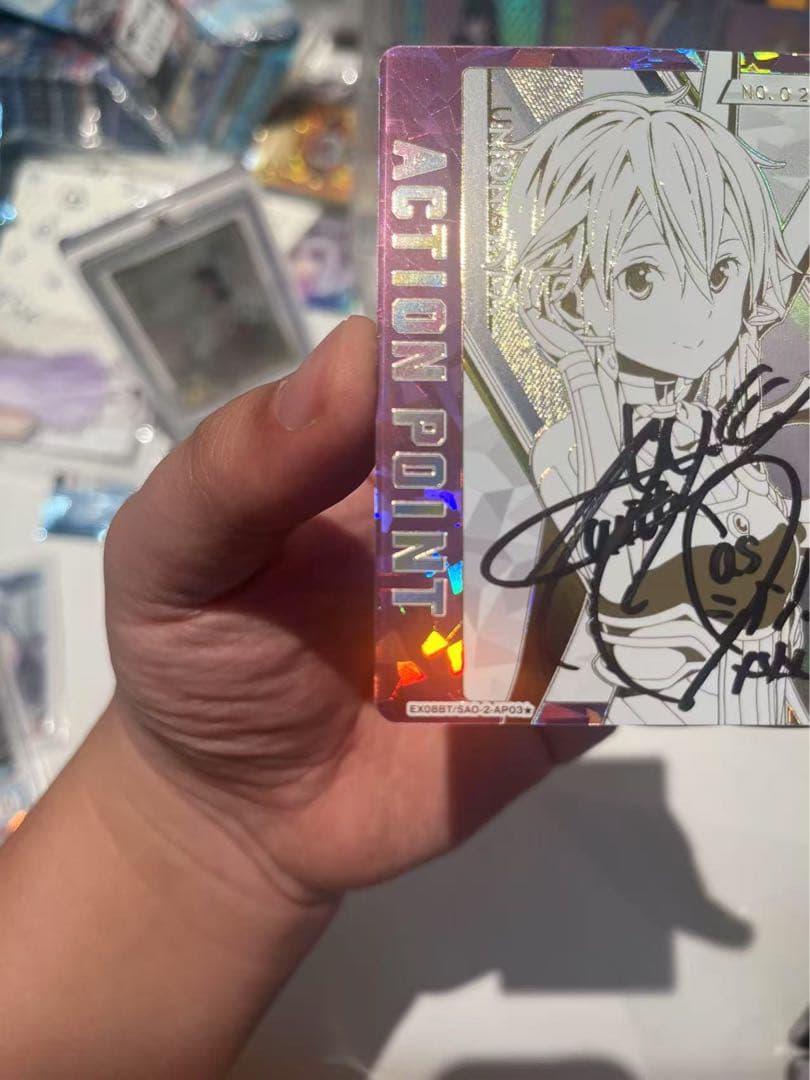 シノン 直筆サイン ユニオンアリーナ EX08BT/SAO-2-AP03★