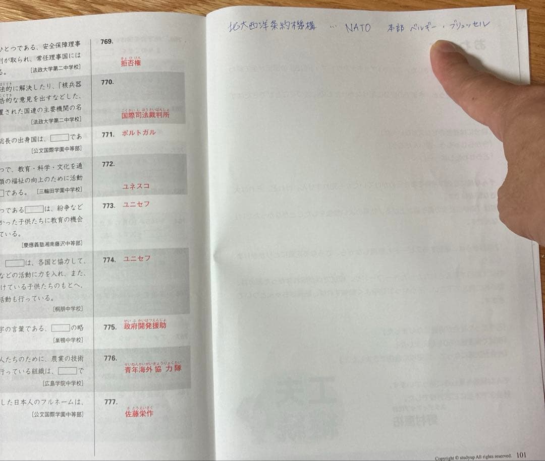 スタディアップ 暗記の極意 777 インプット/アウトプット一式