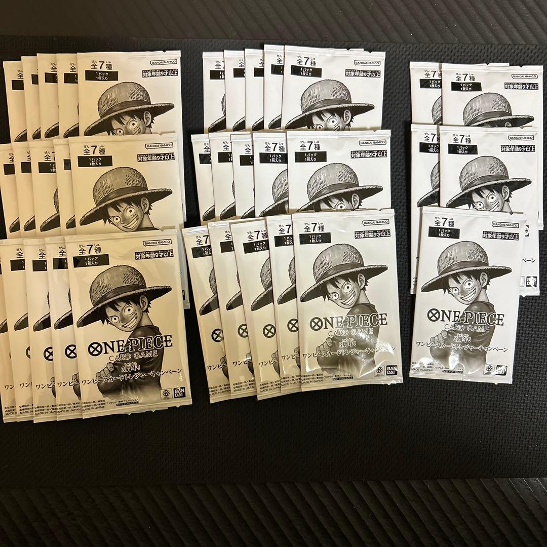 ワンピースカード 3周年！ トレジャーキャンペーン プロモ 35パック