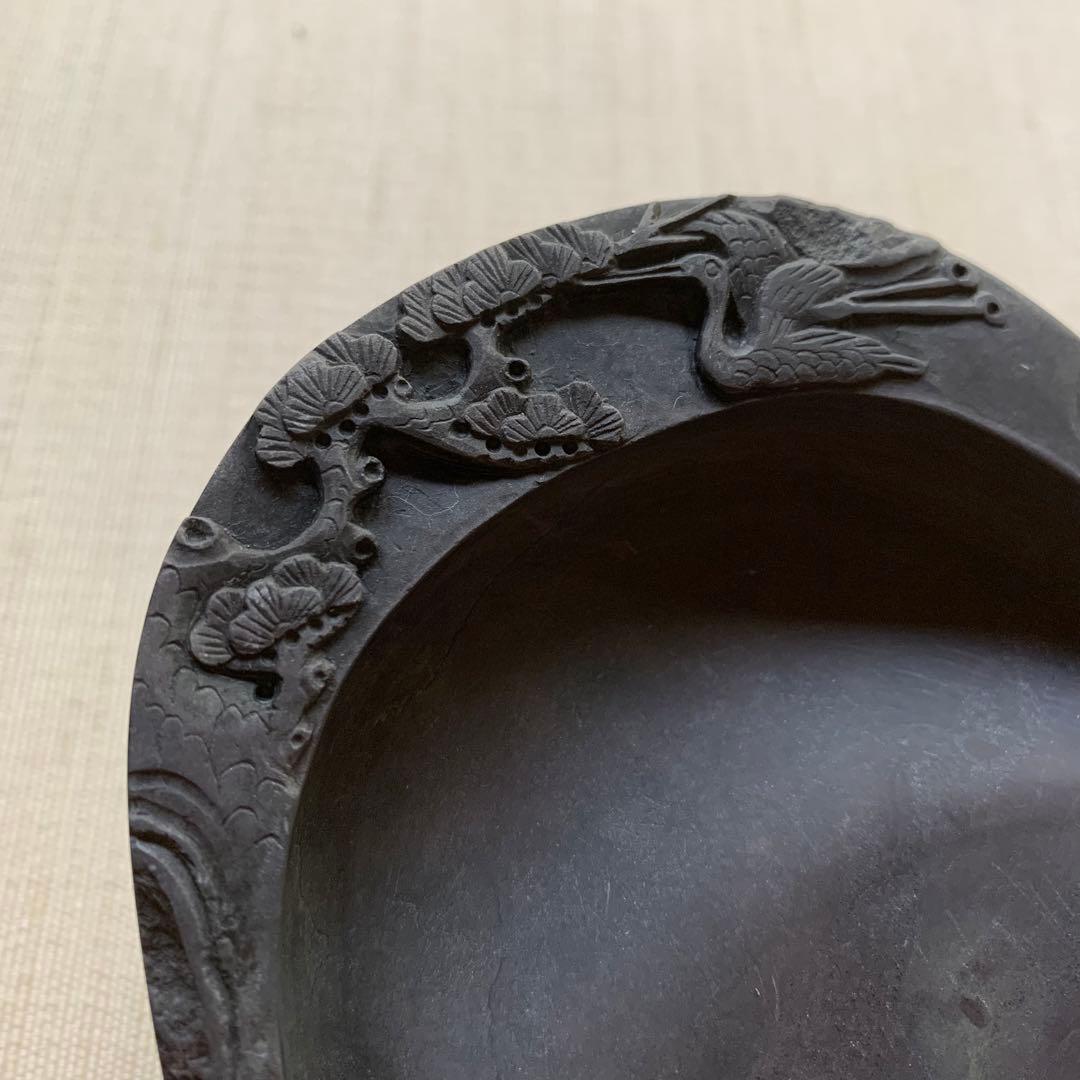 使い勝手良し♡古風なデザイン端渓硯