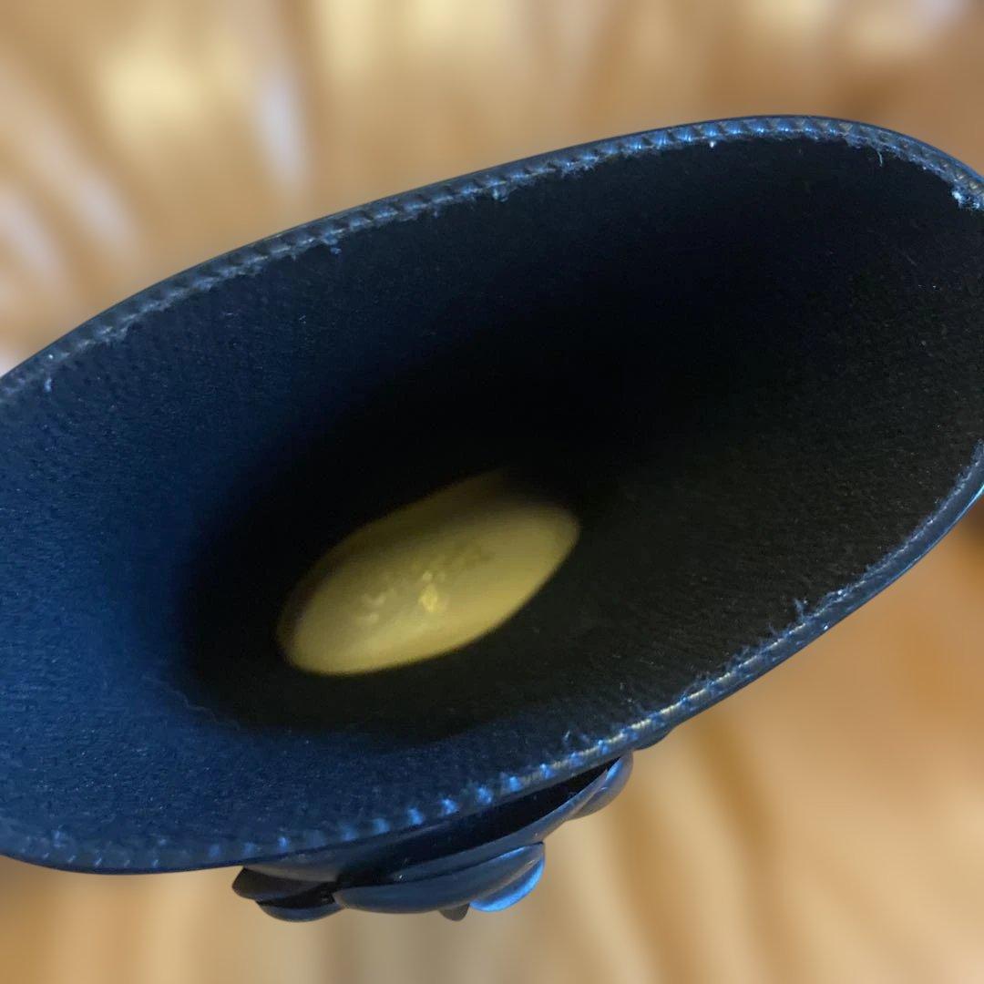 CHANELカメリアレインブーツブラック37⭐︎お値下げ