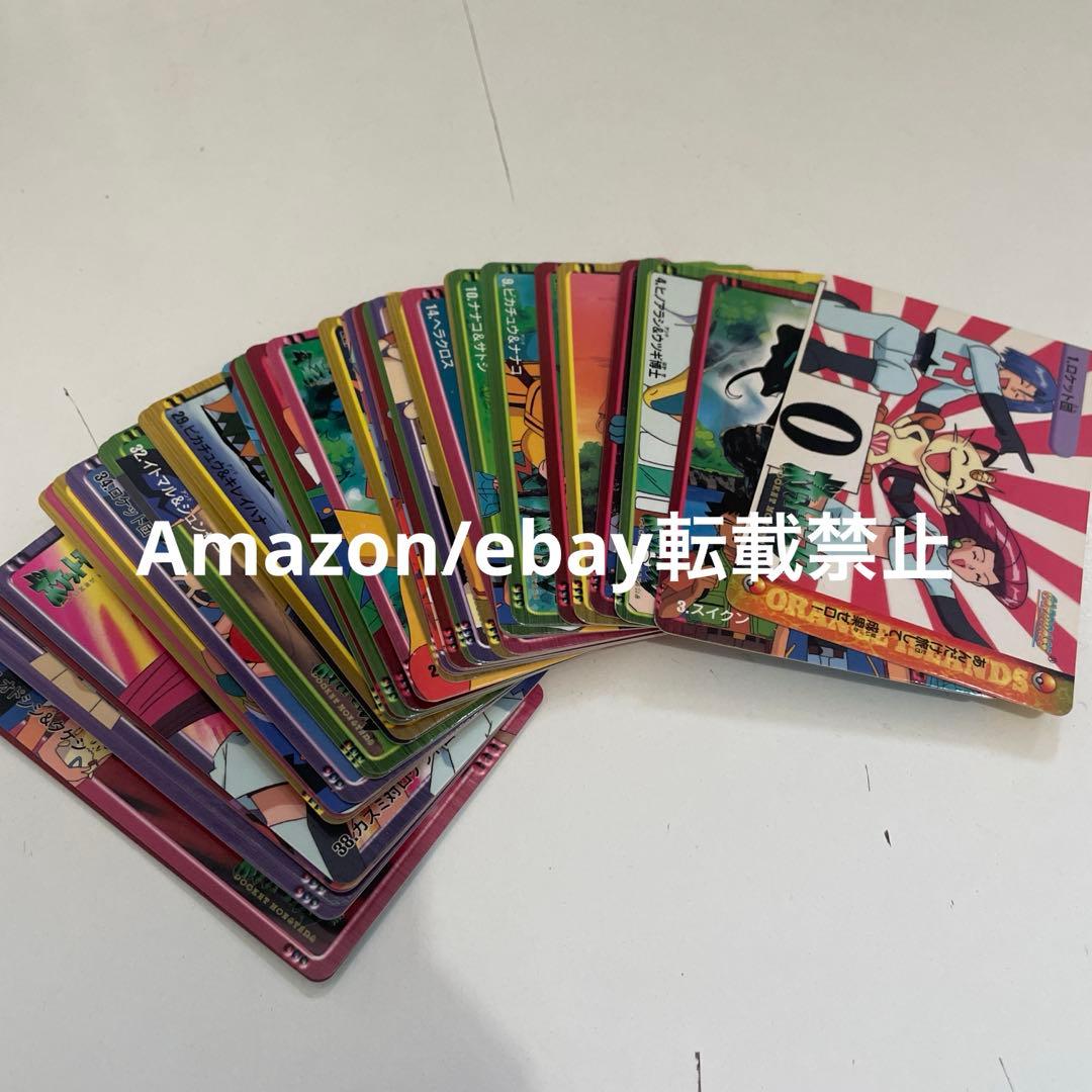 カードダス　ポケモン　アニメコレクション 金銀 パート1 ノーマル39種 コンプ