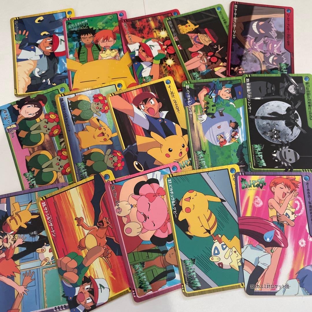 カードダス　ポケモン　アニメコレクション 金銀 パート1 ノーマル39種 コンプ