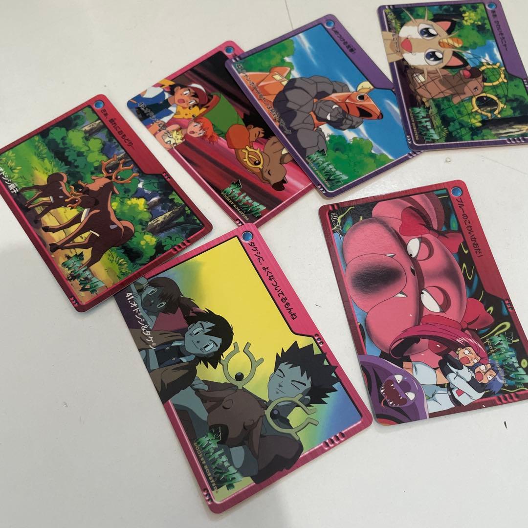 カードダス　ポケモン　アニメコレクション 金銀 パート1 ノーマル39種 コンプ