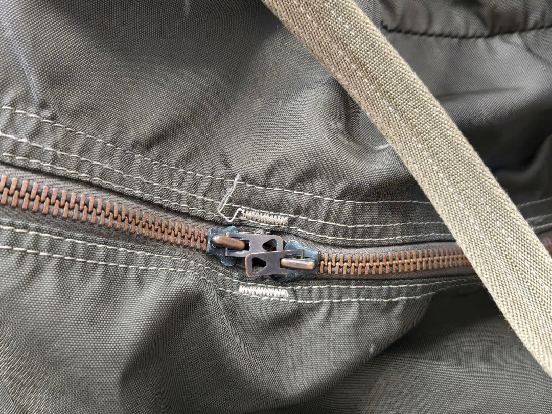 French ARMY Boston Bag 海軍 NAVY vintage