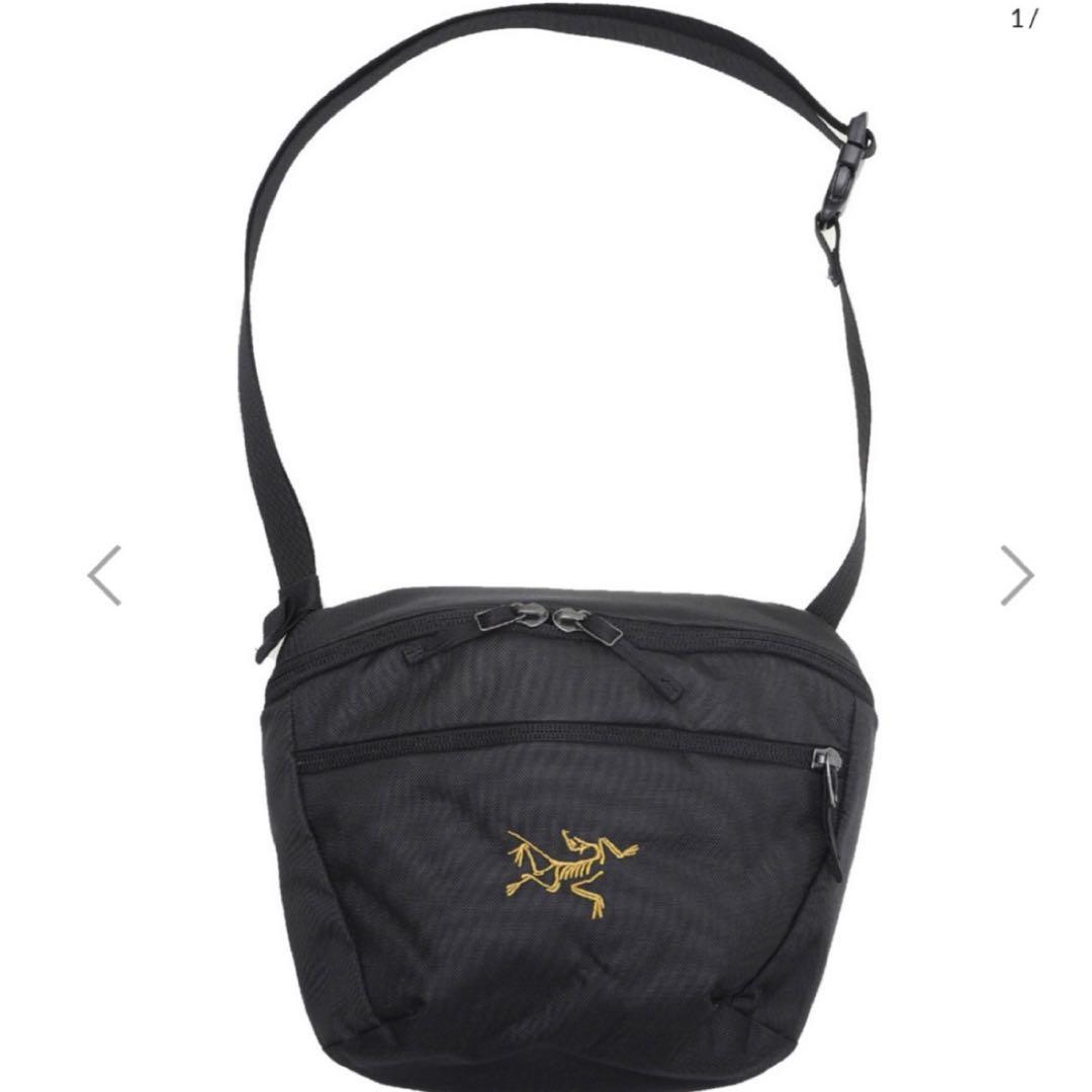 アークテリクス マンティス2 ブラック×ゴールドロゴ