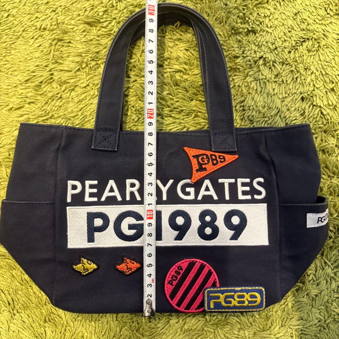 パーリーゲイツ PEARLYGATES カートバッグ ラウンドバッグ ワッペン