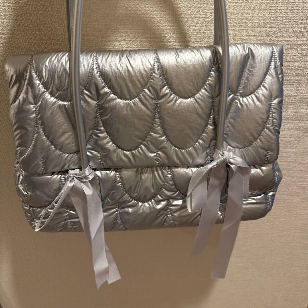 ヒュージェンヌ バッグ RAPIU silver