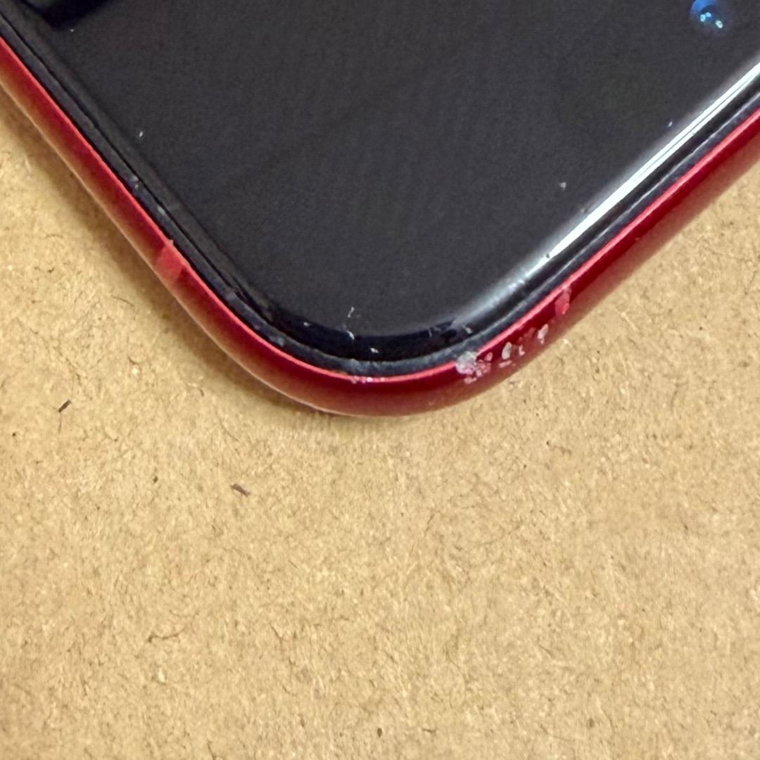 【ジャンク品】iPhoneXR 128GB レッド SIMフリー