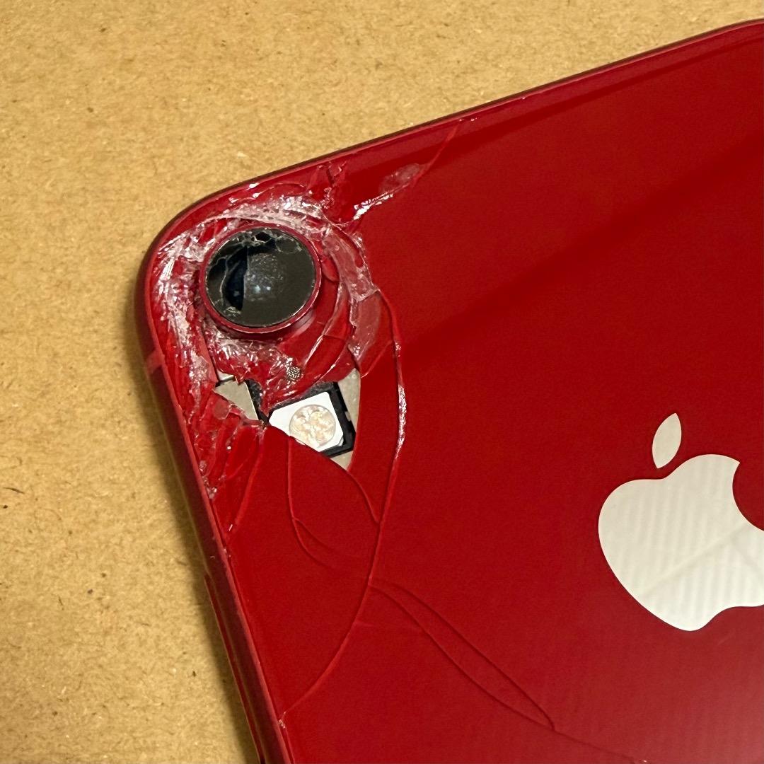 【ジャンク品】iPhoneXR 128GB レッド SIMフリー