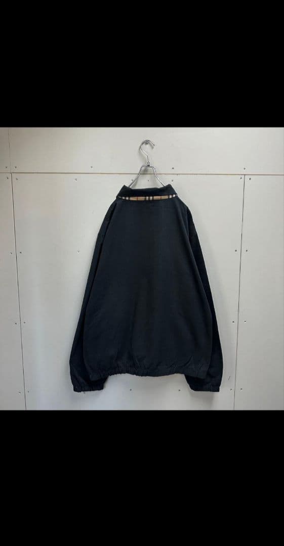 Burberry チェック柄オーバーサイズジャケット