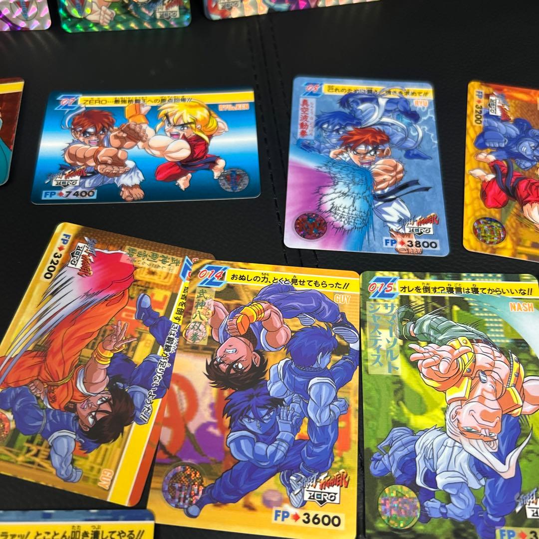 ストリートファイターZERO 全42種　バンダイ　カード