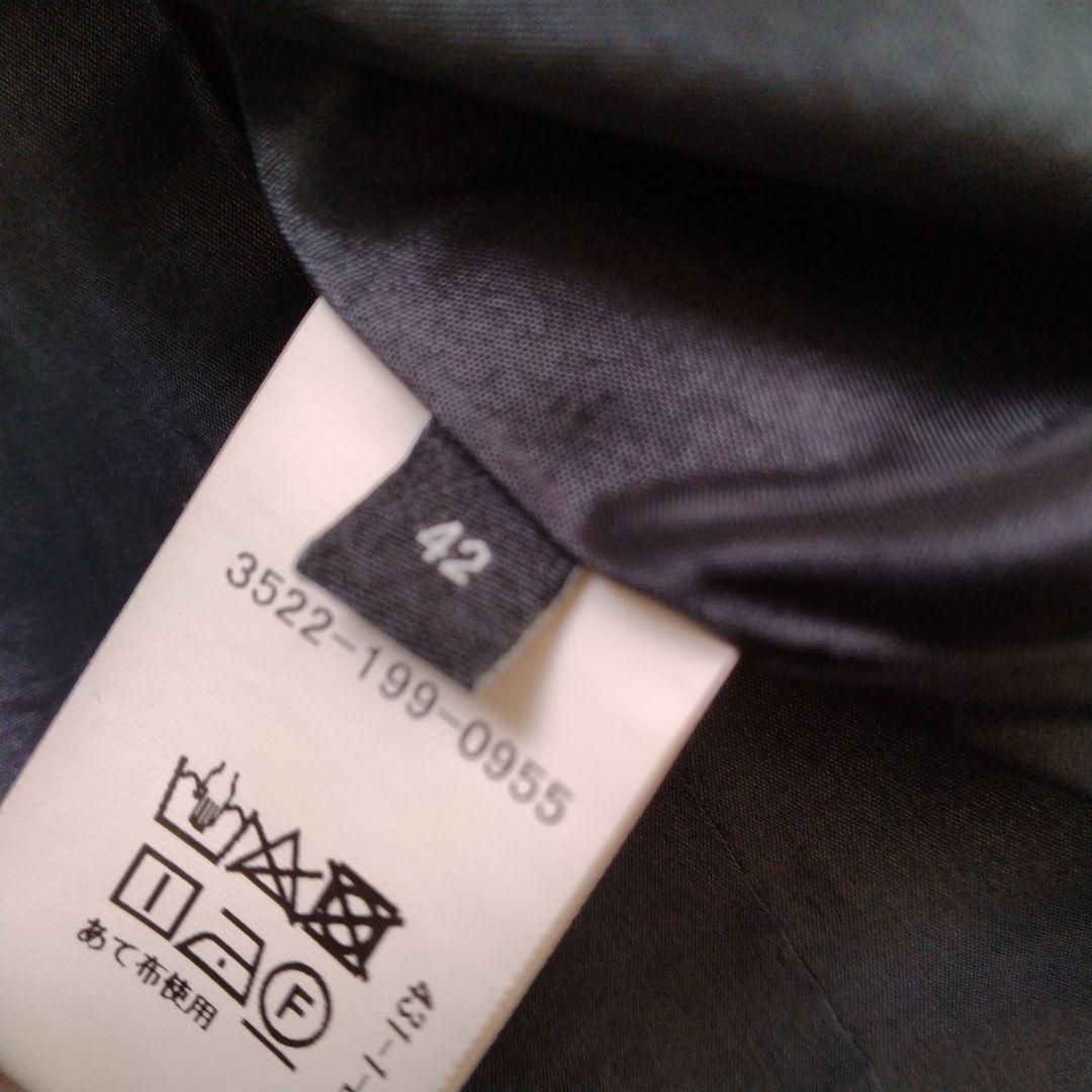 グリーンレーベルリラクシング　スーツセットアップ　シルキーツイル　大きいサイズ