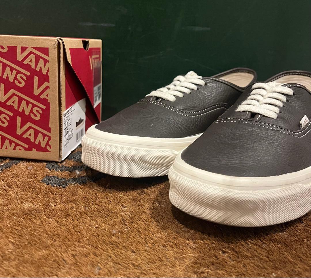 VANS authentic 27cm 44DX レザー チョコレート