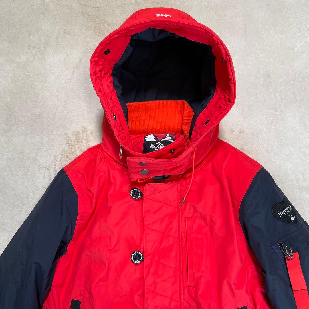 超美品MTN.ROCKS スノーボードウェア フード付き マウンテンロックスター