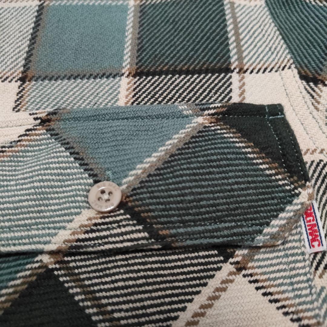 BIG MAC チェック柄ネルシャツ Mサイズ