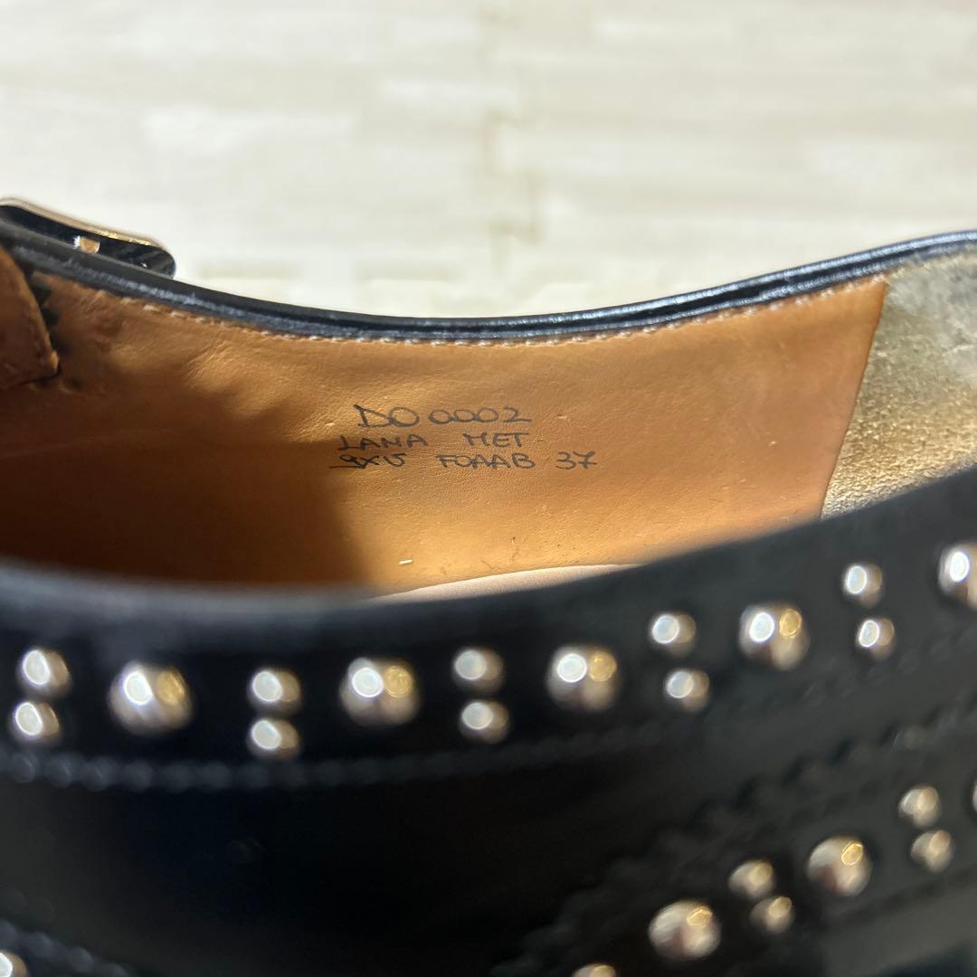 （美品）church's LANA met black 37