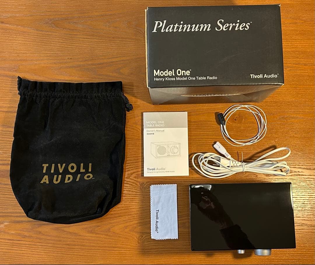 【美品】Tivoliチボリオーディオ•Model ONE•Bluetoothなし