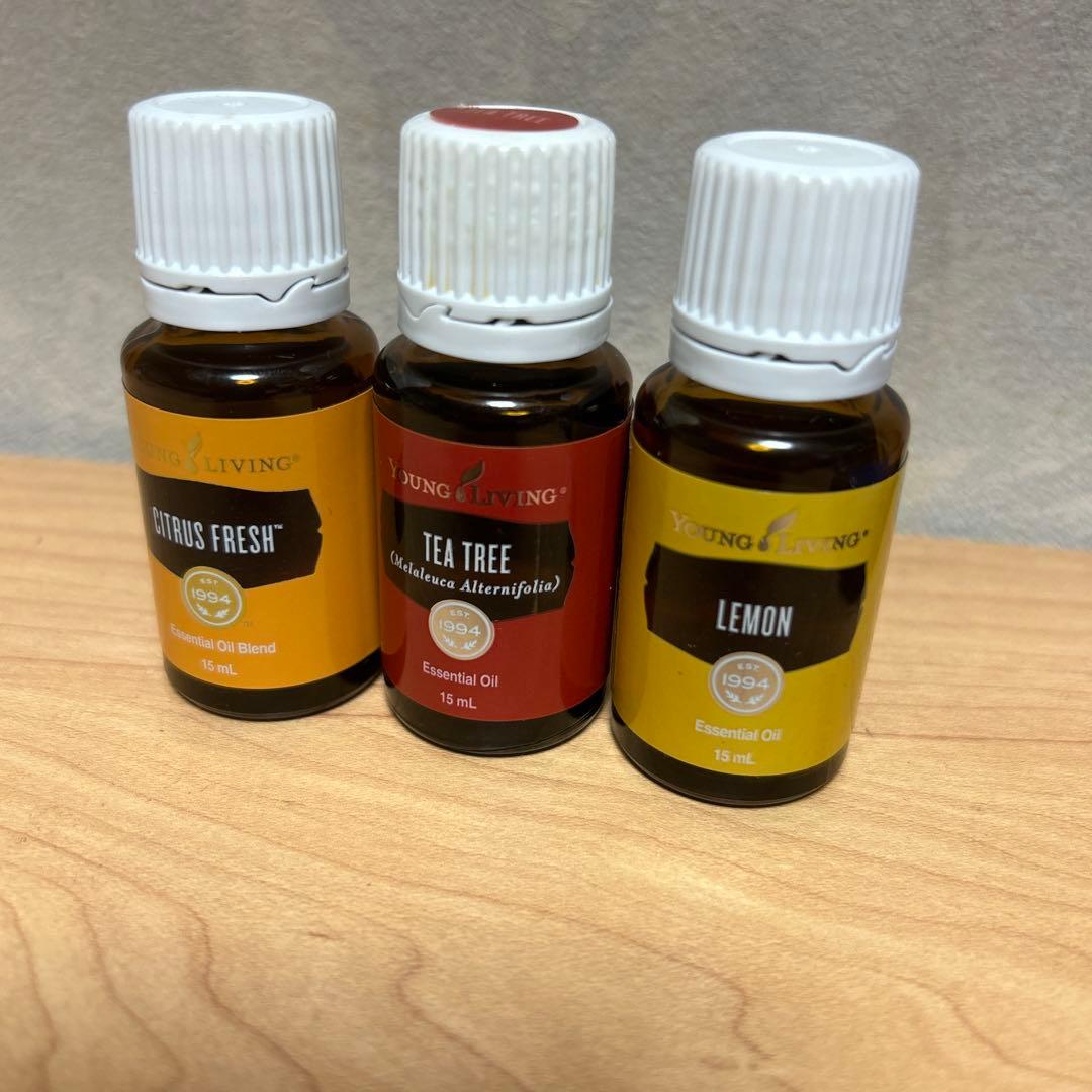 Young Living エッセンシャルオイル 3本セット