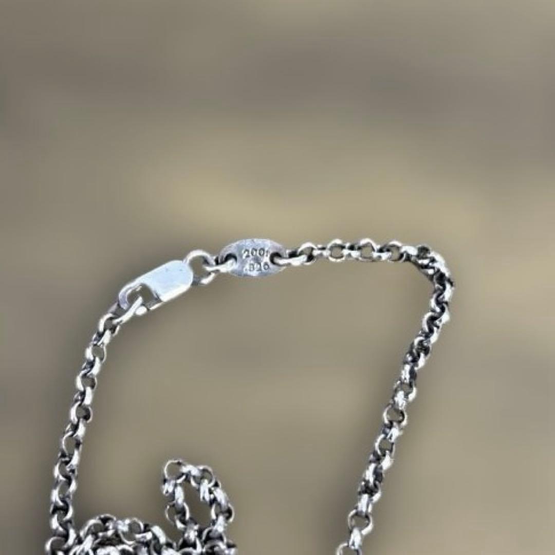 超美品　クロムハーツ ネックレス ロールチェーン20インチ(約50cm)