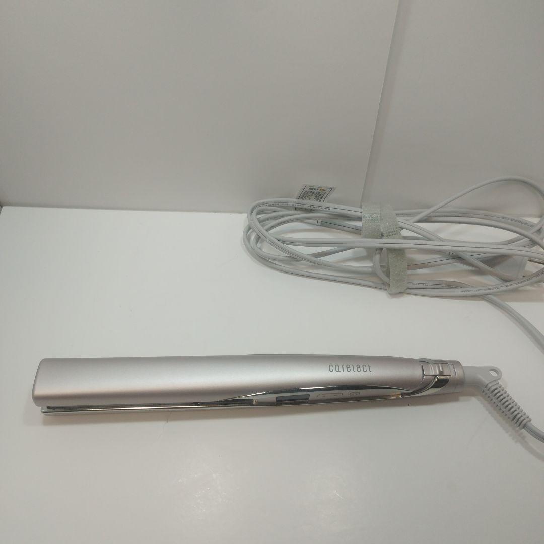 【美品】　carelect プリュスオー スムースケアアイロン　ローズミスト