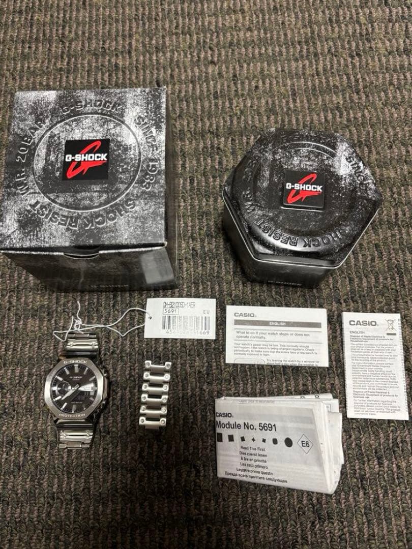 CASIO G-SHOCK GM-B2100D-1AJF 1年保証付き