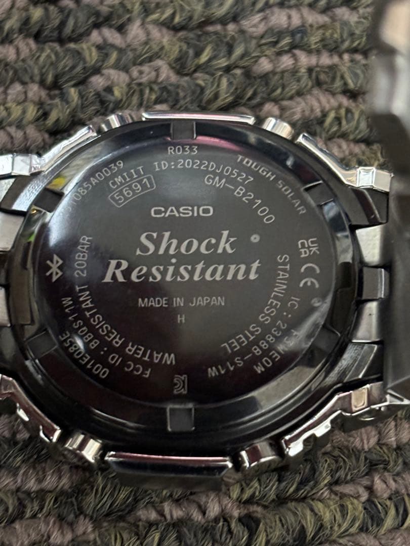 CASIO G-SHOCK GM-B2100D-1AJF 1年保証付き