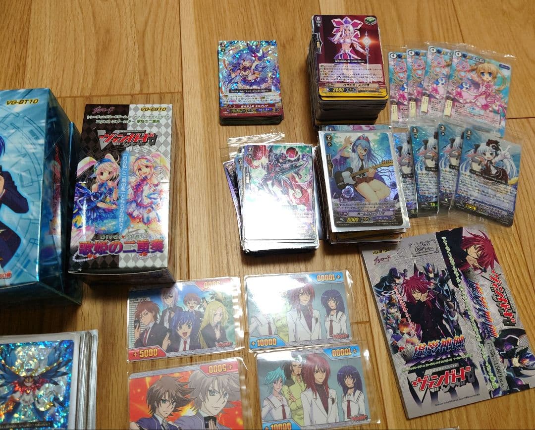 ヴァンガード 引退品　デッキ多数　pスタンパーツ等