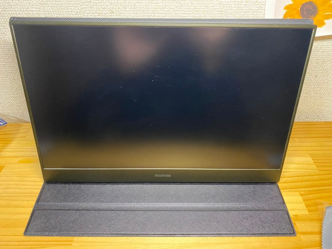 アイリスオーヤマ LDA1616MS-B 16インチポータブルモニター 美品