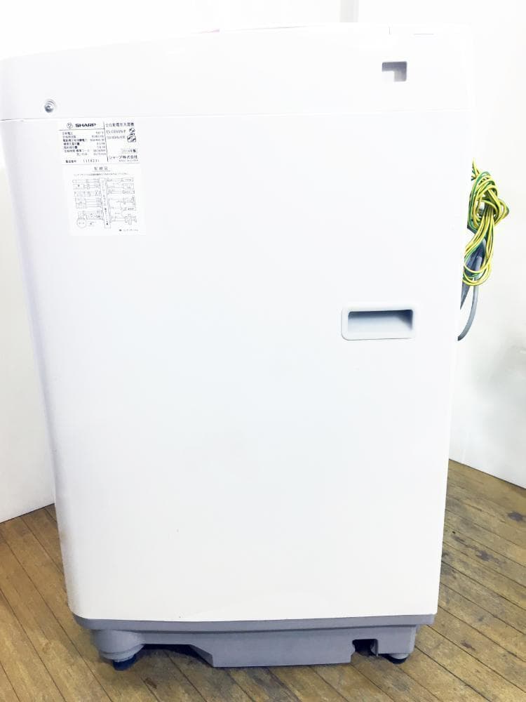 送料無料★シャープ 6kg 洗濯機【ES-GE60N-P】
