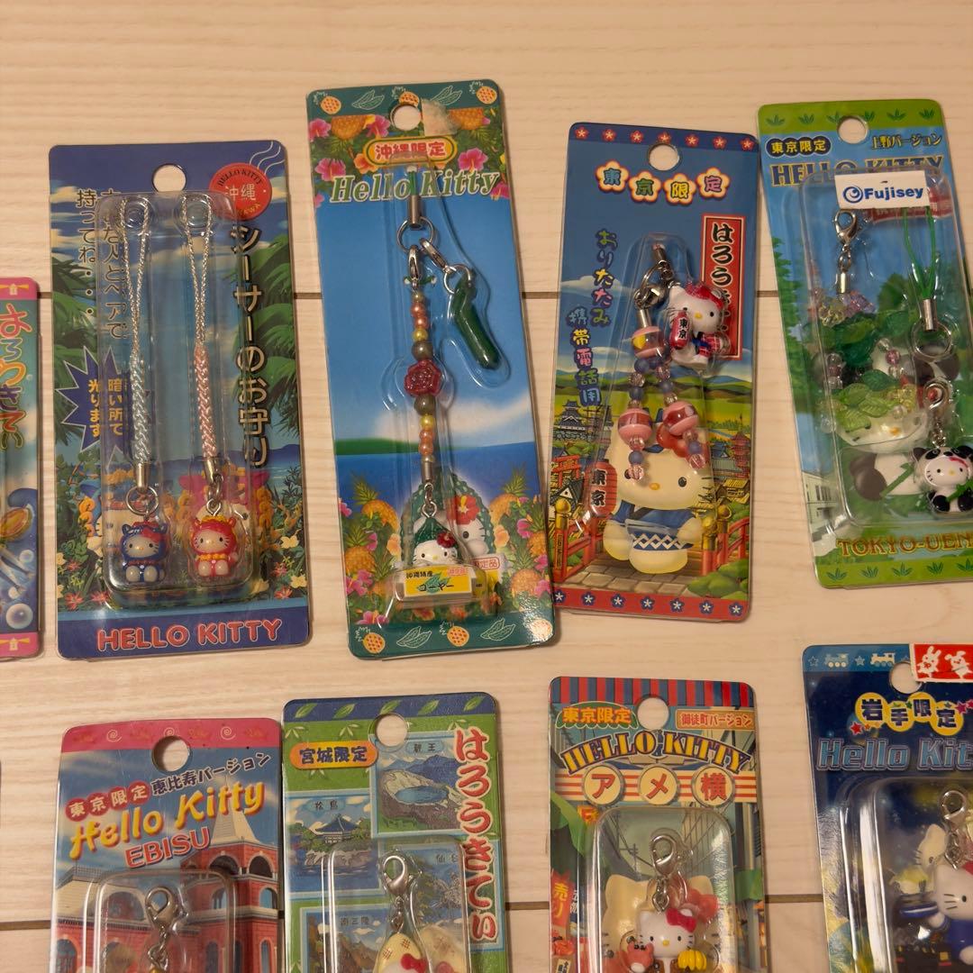 ハローキティ サンリオ ご当地キティ キーホルダー 43点まとめ売り