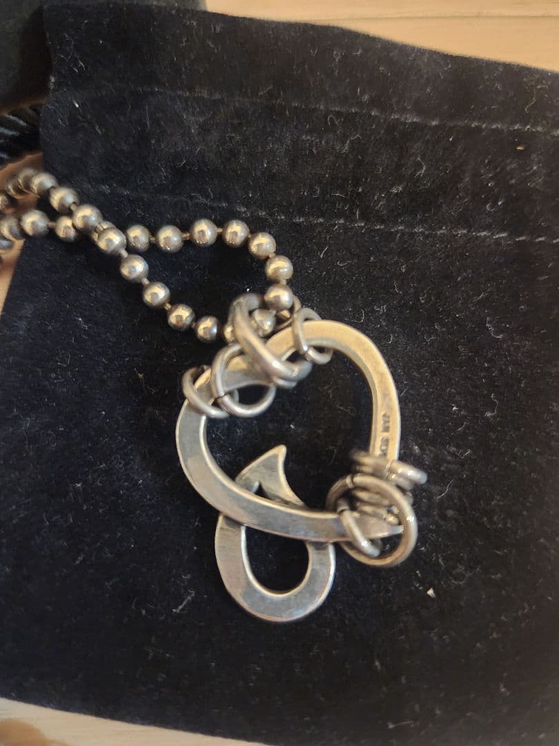 ナンバーナイン ハート涙 ネックレス 03 JAM  MADE