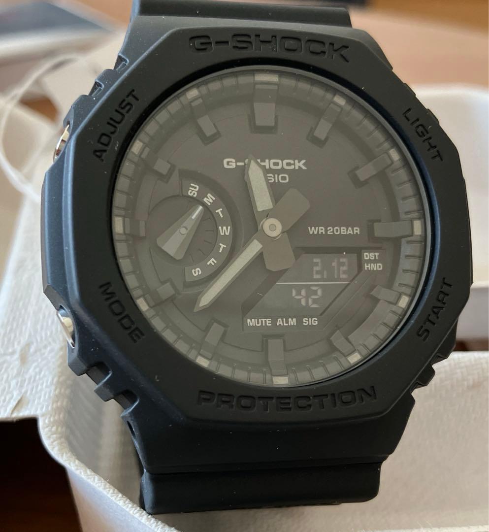 新品　カシオG-SHOCK 40周年 GA-2140RE-1 リマスターブラック