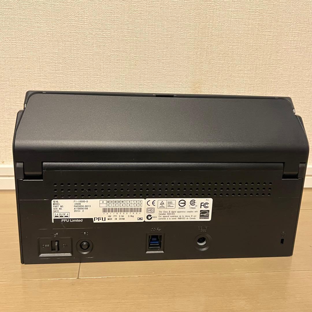 【動作確認済】ScanSnap iX500 総スキャン枚数930枚