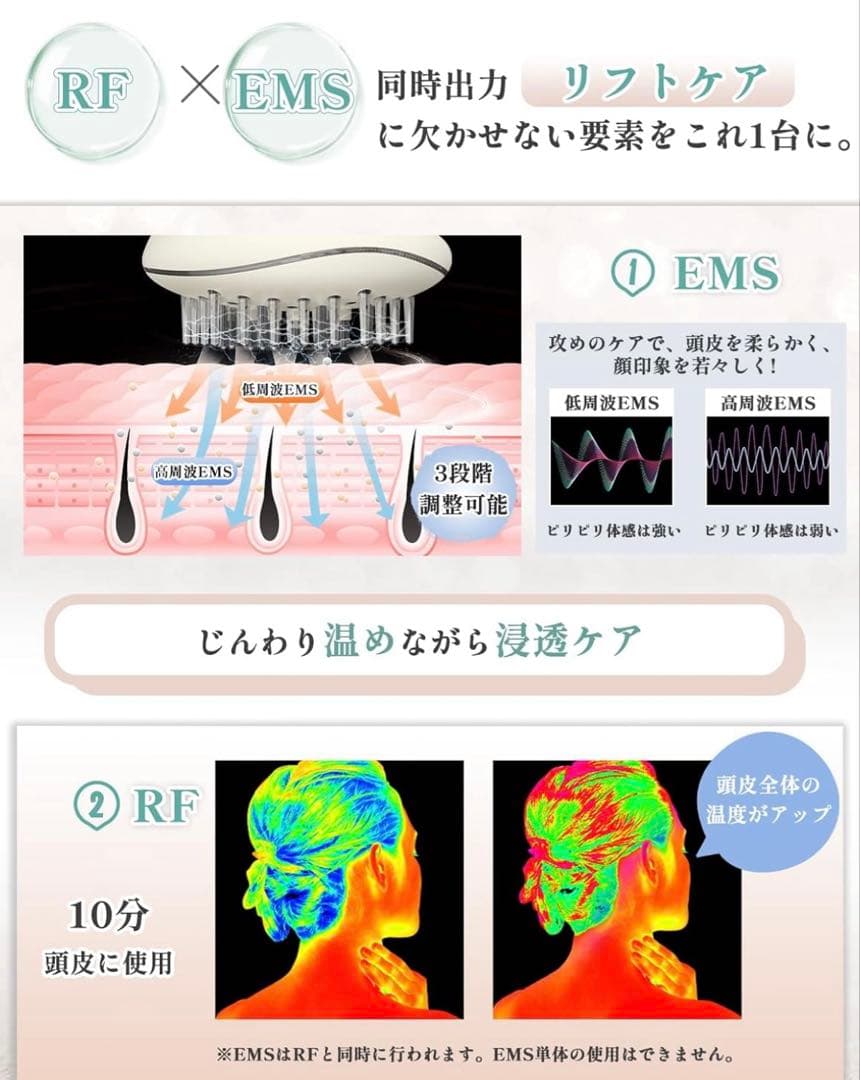 ♡新品未使用♡Kiboer スカルプケアブラシ