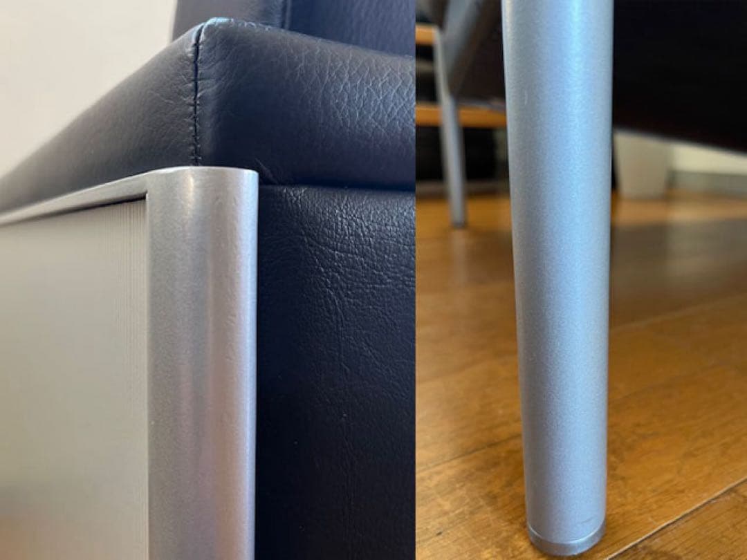 イトーキ　MEZZO ラウンジチェア　① 本革　21万　モダン　シングルソファ