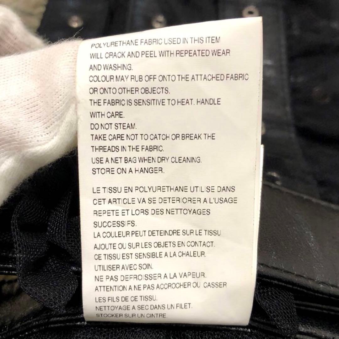 ノワールケイニノミヤ 革レースフリルハーネス Sサイズ　黒