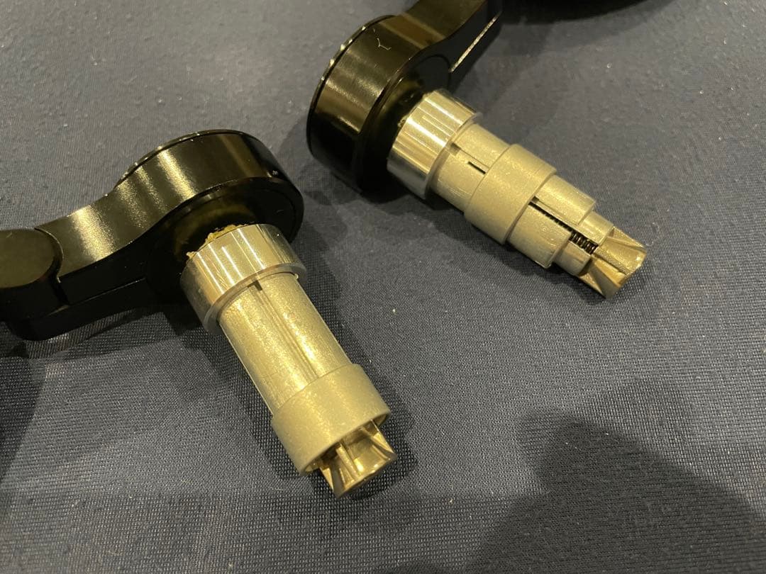 バーエンドミラー付HIGHSIDER ハイサイダー モンタナ2 ブラック 2個