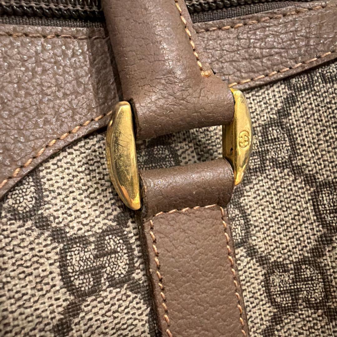 グッチ GUCCI シェリーライン オールドグッチ ミニボストン GGスプリーム