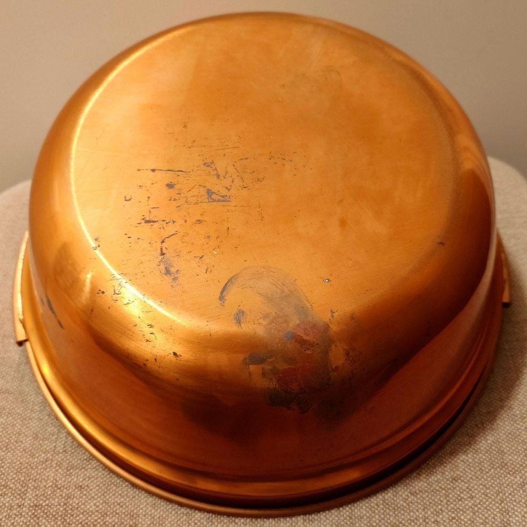 純銅製 銅鍋 山菜鍋 30型 送料込み