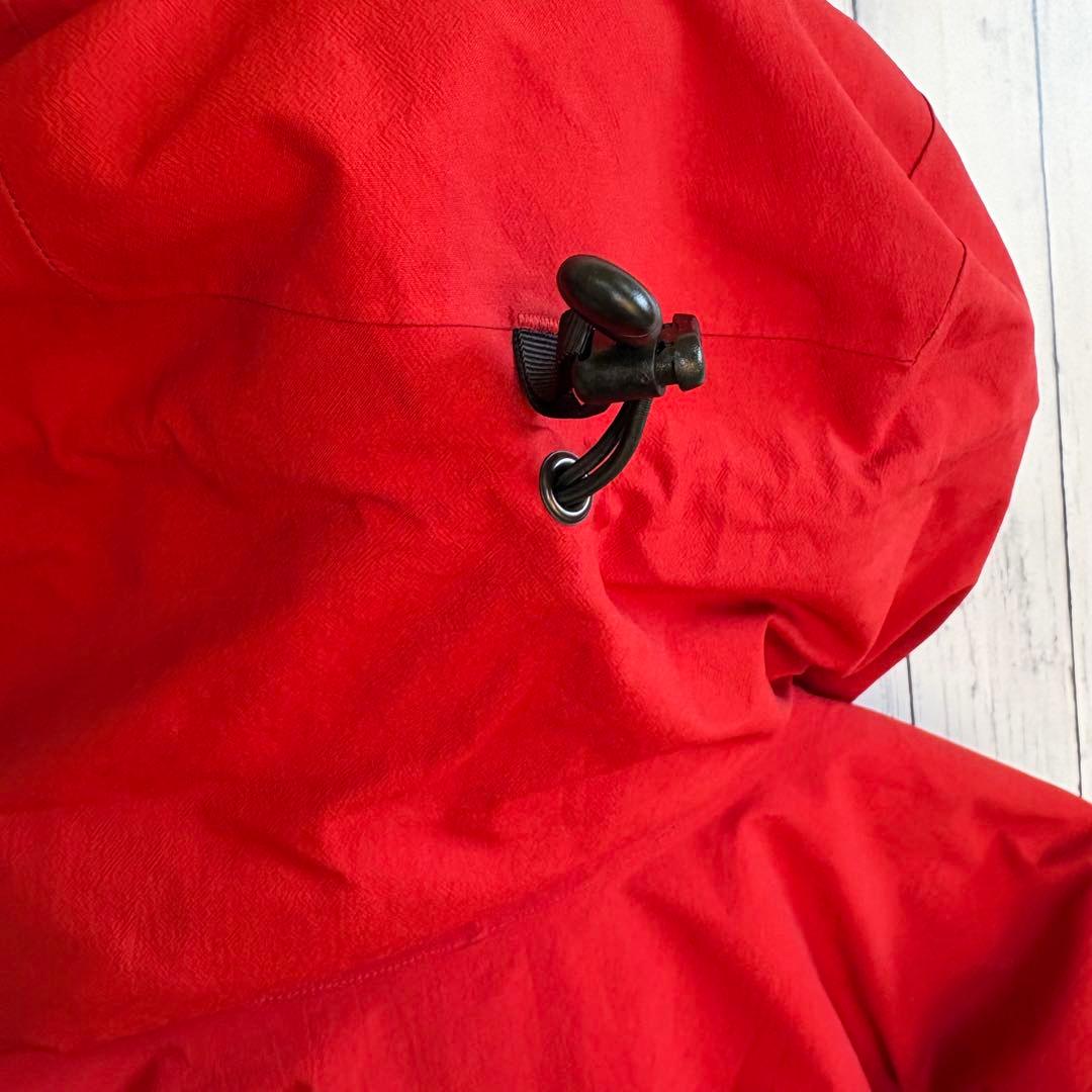 旧タグ アークテリクス FISSION SV プリマロフト 中綿ジャケット 赤