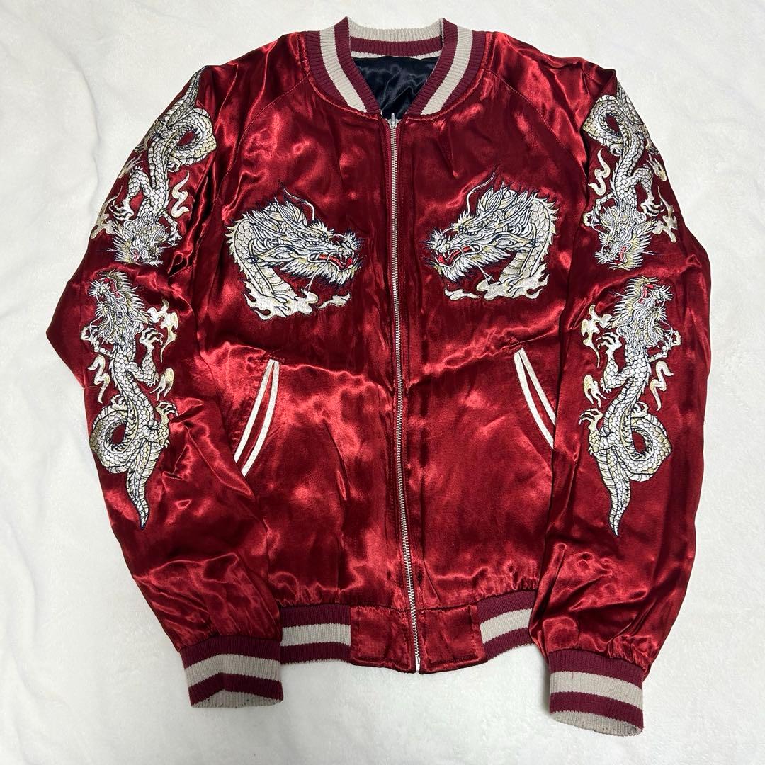 クローズ＆ＷＯＲＳＴ×レグルス坊屋春道着用モデルＪＡＰＡＮＴＯＫＹＯスカジャン赤