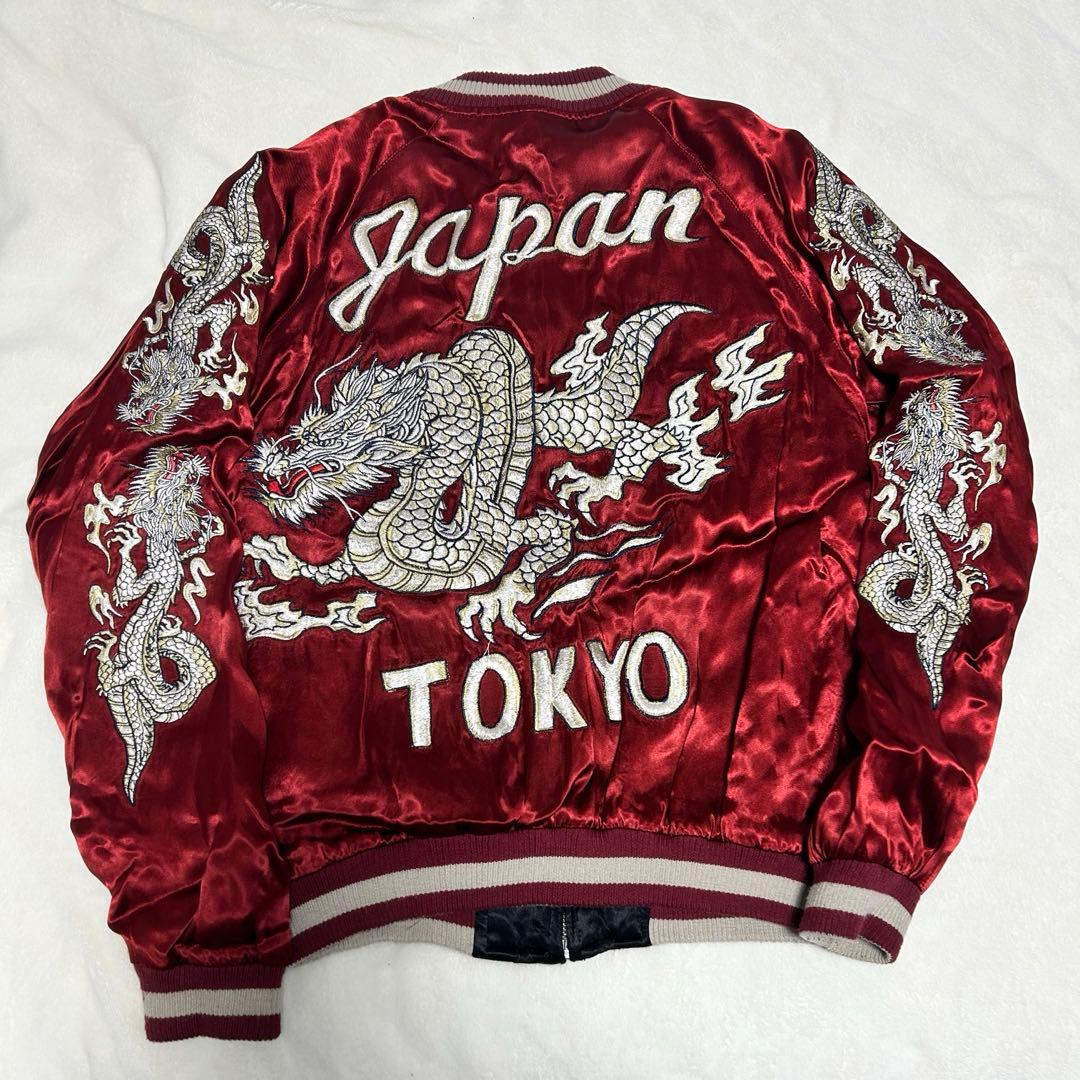 クローズ＆ＷＯＲＳＴ×レグルス坊屋春道着用モデルＪＡＰＡＮＴＯＫＹＯスカジャン赤