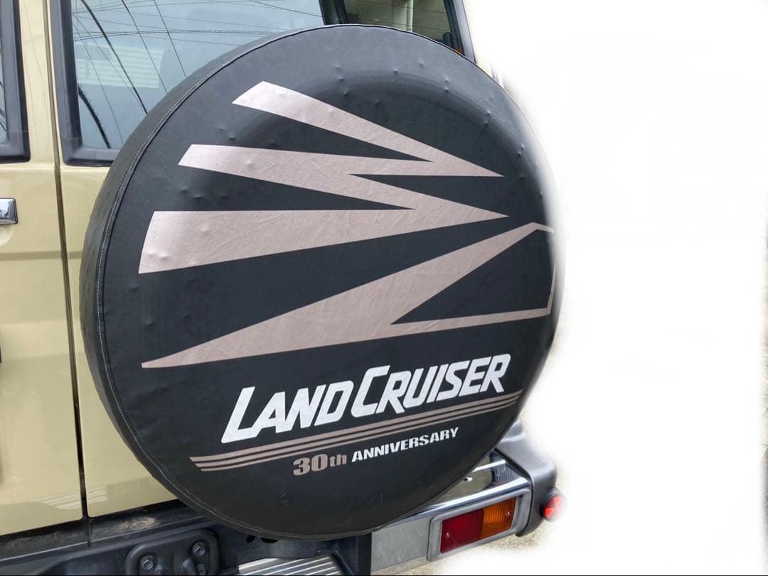 ランドクルーザー 30周年記念 スペアタイヤカバー