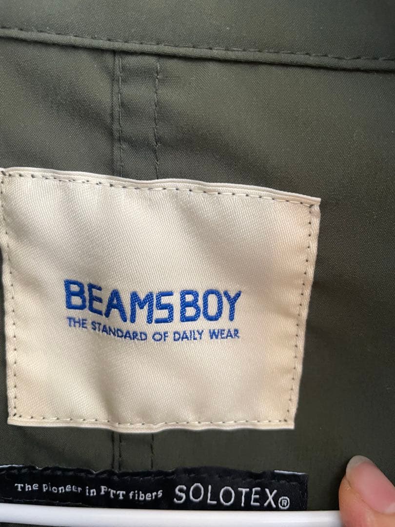 ビームスボーイ　ソロテック　モッズコート　ミリタリージャケット