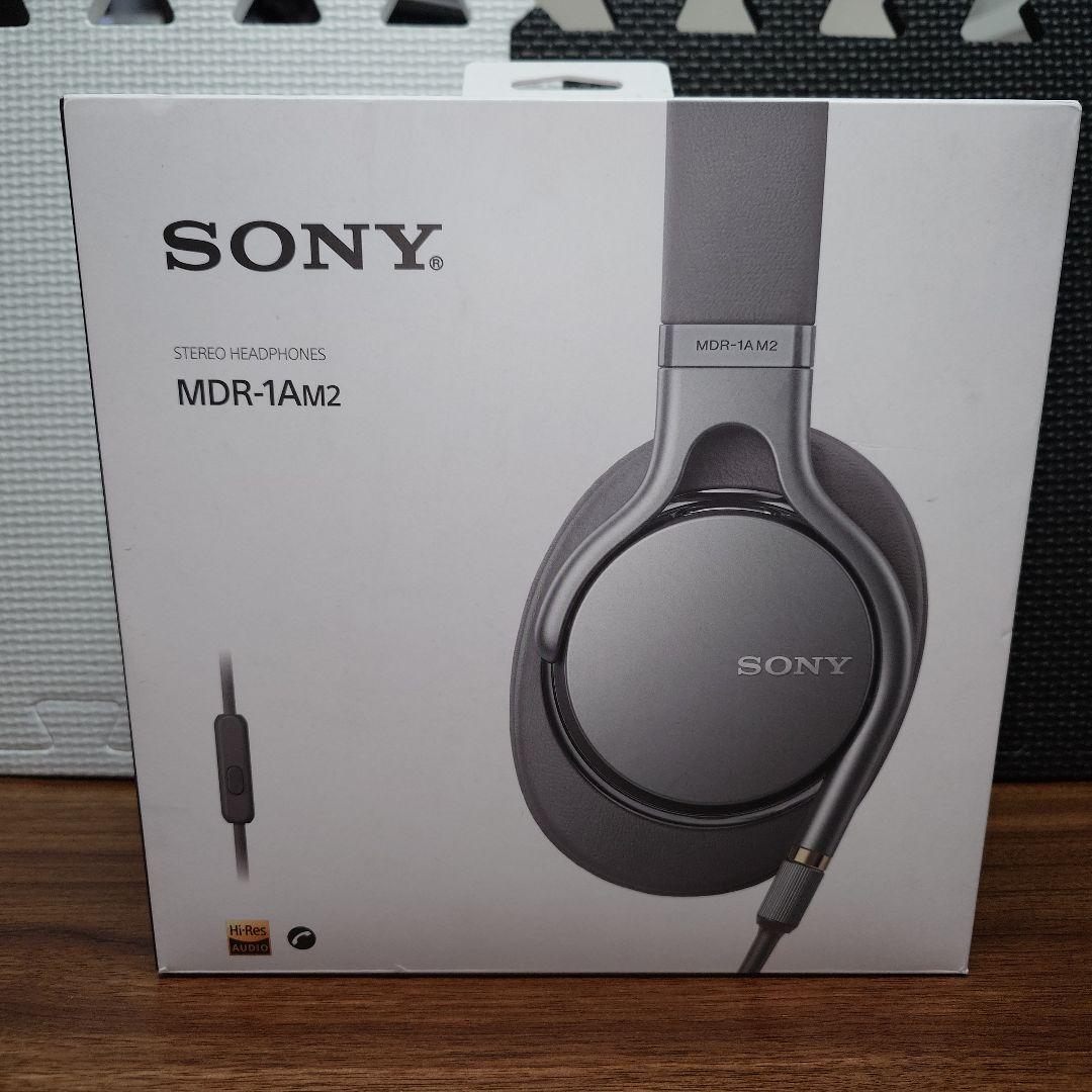 SONY MDR-1AM2 有線ヘッドホン グレー